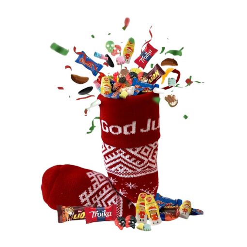 Julesokk med Godterifavoritter 1,2 kg