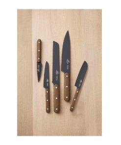 Lion Sabatier Phenix Walnut 5 deler Knivsett