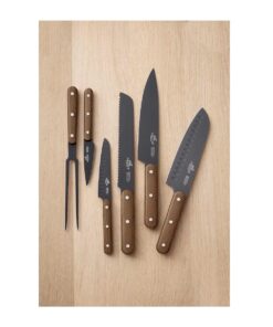 Lion Sabatier Phenix Walnut 6 deler Knivsett