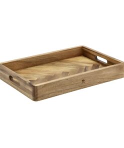 Alternative view of HOLM Akasietre Brett med Fiskebeinsmønster