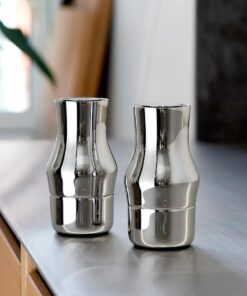 Gense Dorotea Rustfritt Stål Salt- og pepperkvernsett