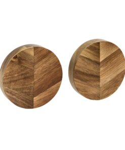 Alternative view of HOLM Akasietre 2 stk Knivmagnet med Fiskebensmønster