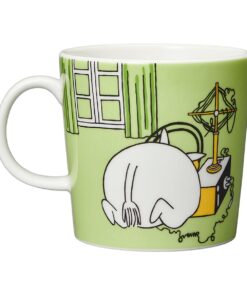 Alternative view of Moomin Arabia Mummi 300 ml Porselenskrus- Mummitrollet Grønn