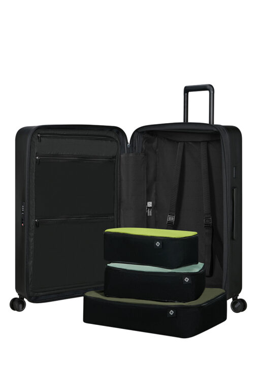 Samsonite Restackd 55 cm Utvidbar Koffert med Pakkekuber