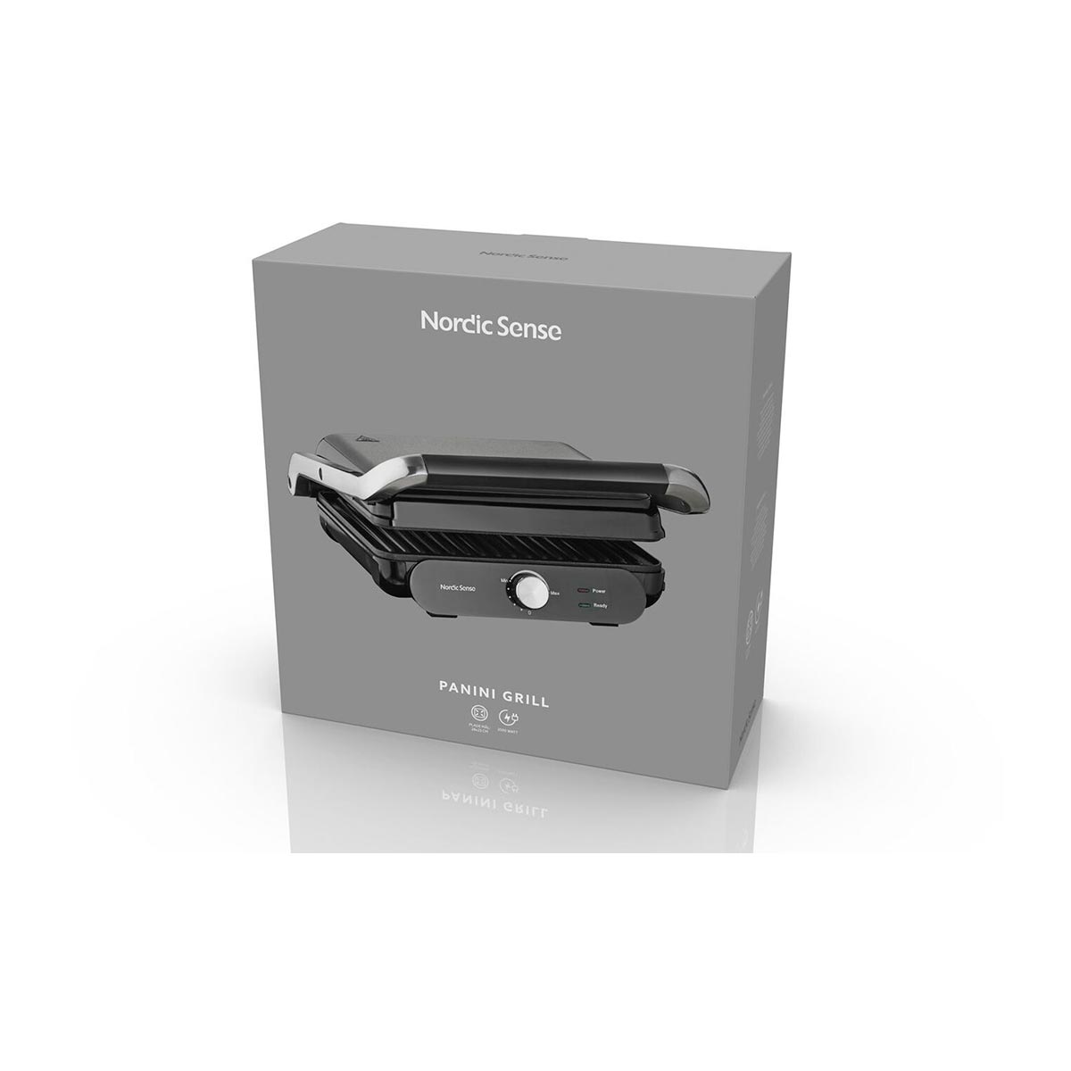 Nordic Sense 2000 W Paninigrill med Avtakbare Grillplater - Bilde 8