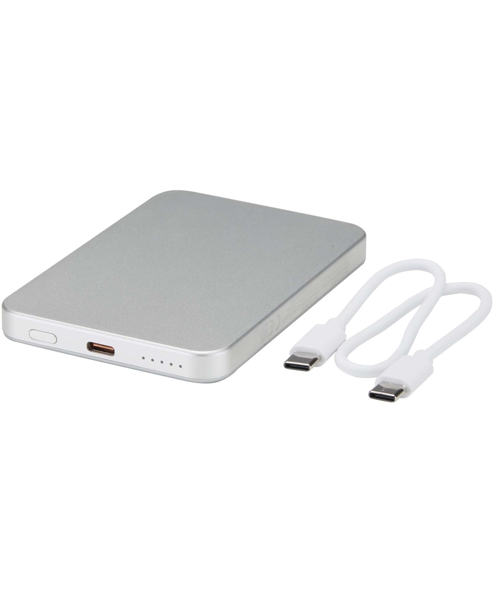 Avis 5000 mAh RCS Resirkulert Aluminium Magnetisk Powerbank