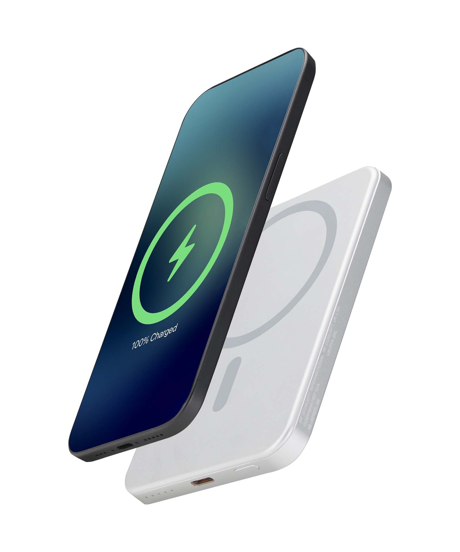 Avis 5000 mAh RCS Resirkulert Aluminium Magnetisk Powerbank