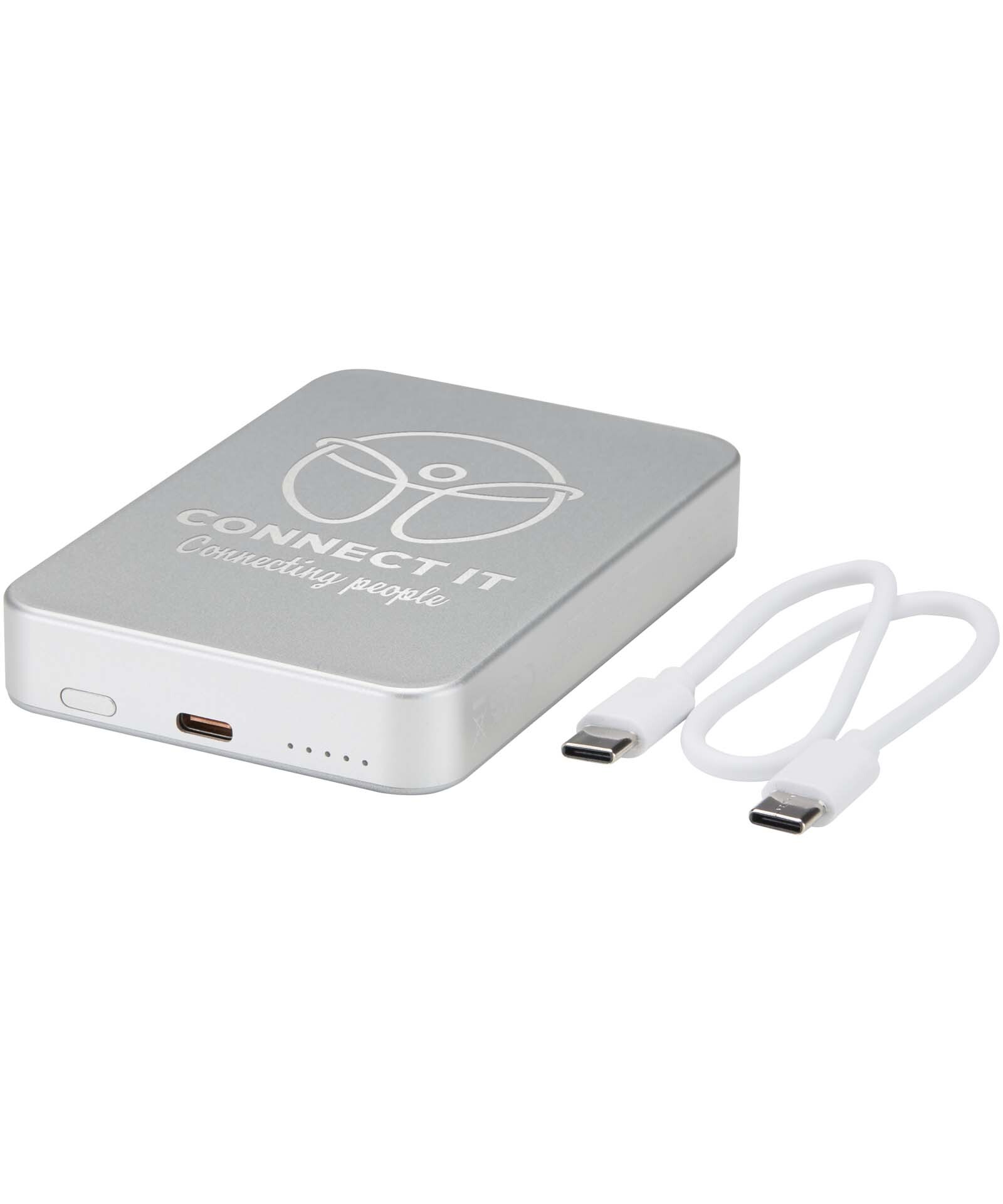 Avis 10.000 mAh RCS Resirkulert Aluminium Magnetisk Powerbank