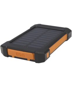 Altair 5000 mAh 10 W Resirkulert Plast Solcelledrevet Powerbank med Lommelykt