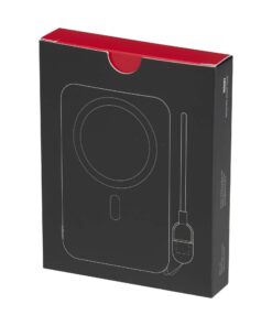 Smart 5000 mAh Magnetisk Resirkulert Plast Powerbank med Nøkkelbånd