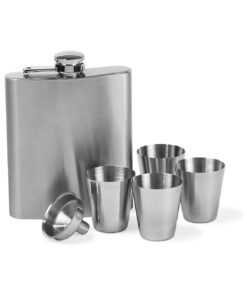 Funktion Rustfritt Stål 200 ml 6 deler Lommelerkesett