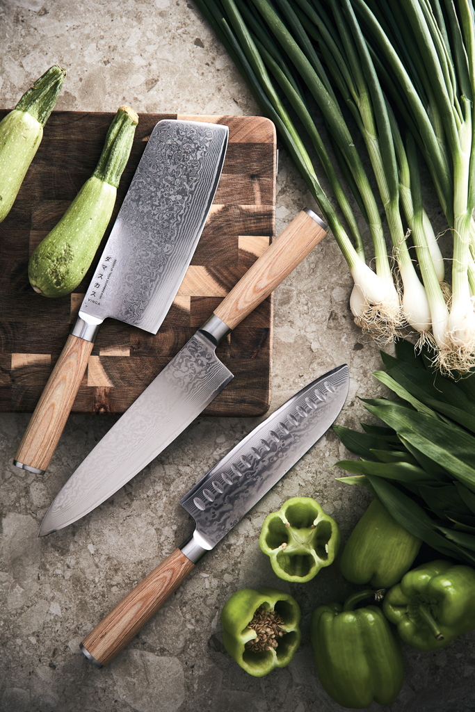 Vinga Hattasan Damascus Santokukniv