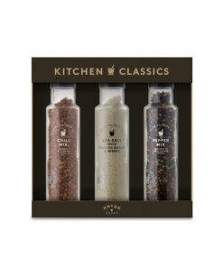 Chili Mix, Havsalt og Peppermix Gaveeske