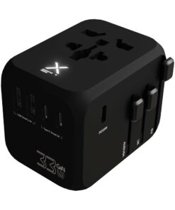 SCX.design T16 33W GaN og PD Universal Reiseadapter