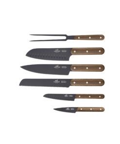 Lion Sabatier Phenix Walnut 6 deler Knivsett