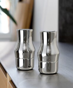 Gense Dorotea Rustfritt Stål Salt- og pepperkvernsett