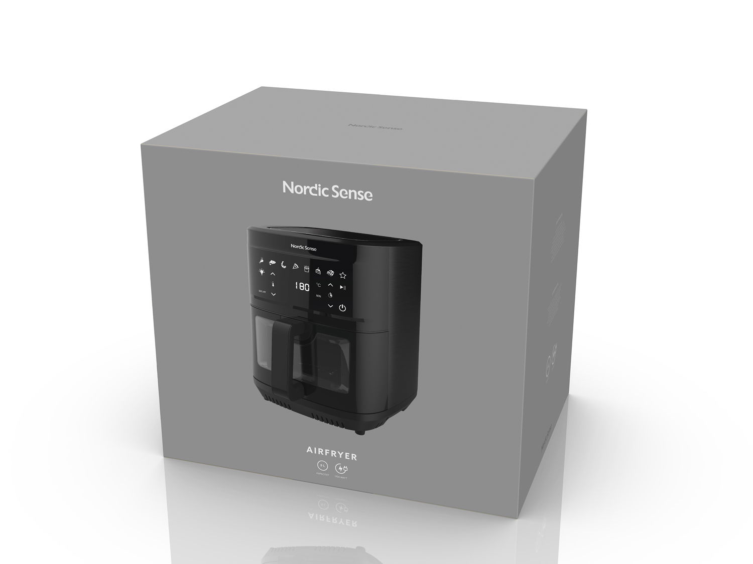 Nordic Sense 2000 W 9 L Airfryer