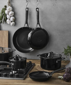 Pillivuyt Gourmet Blavet 28 cm Resirkulert Aluminium Stekepanne med Keramisk Belegg