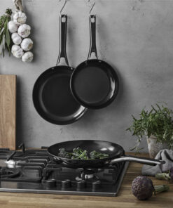 Pillivuyt Gourmet Blavet 28 cm Resirkulert Aluminium Stekepanne med Keramisk Belegg