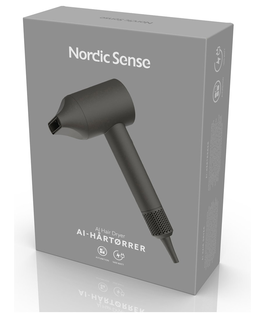 Nordic Sense 1600W AI Hårføner