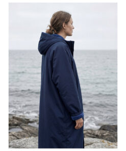 Södahl North Polyester Fleecefôret L/XL Navy Vinterbadekåpe