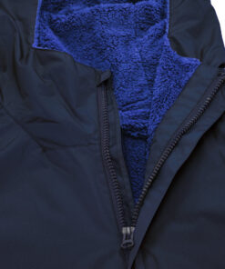 Södahl North Polyester Fleecefôret L/XL Navy Vinterbadekåpe