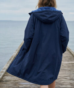 Södahl North Polyester Fleecefôret L/XL Navy Vinterbadekåpe