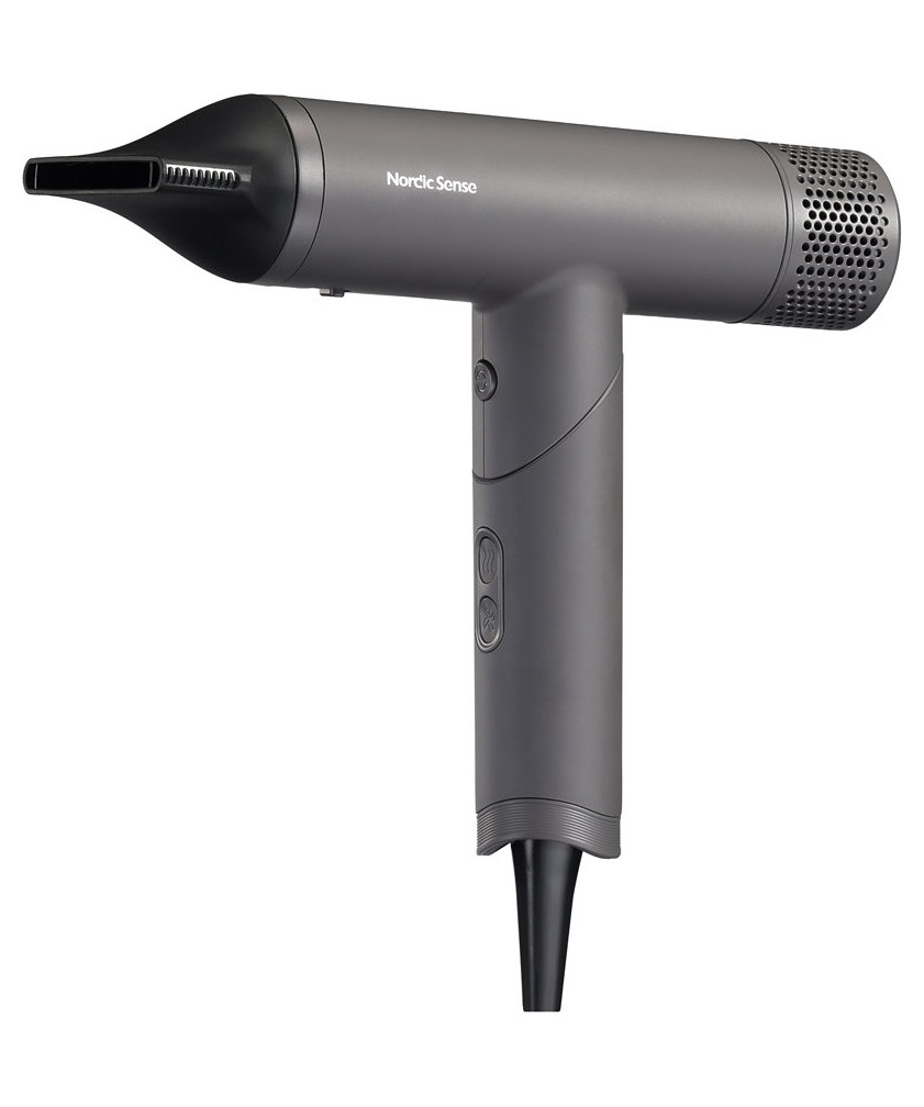 Nordic Sense 1600W Sammenleggbar Hårføner