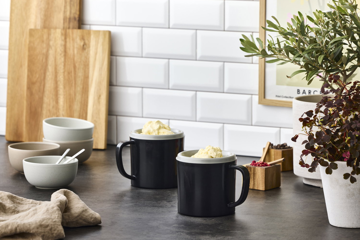 Nordic Sense Iskremmaskin med 2 Kamre