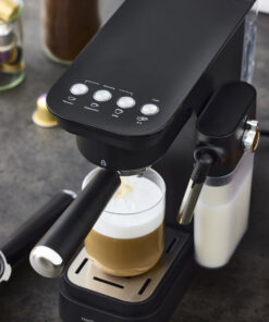Nordic Sense Espressomaskin med Melkeskummer og Kapseladapter