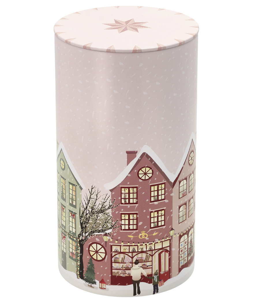 Pillivuyt Vinter Crystal Rose Metall Kakeboks