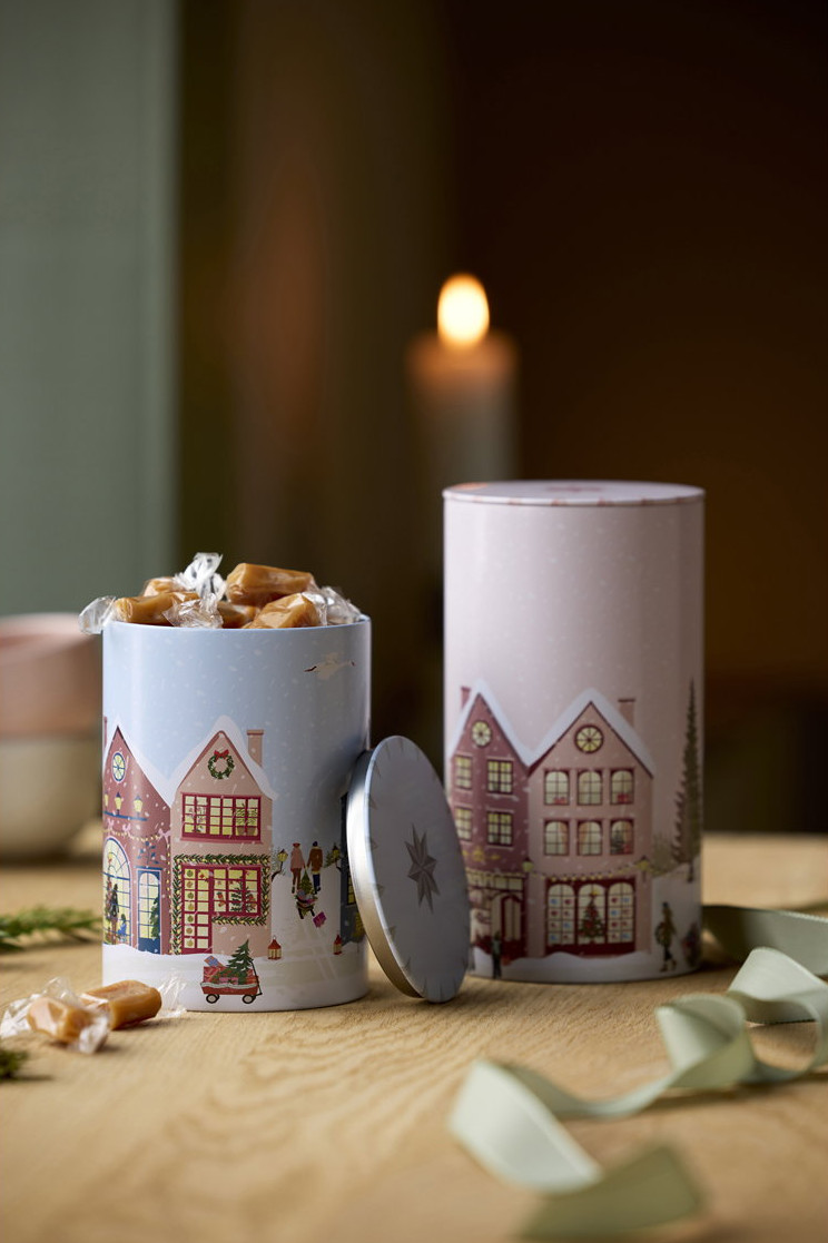 Pillivuyt Vinter Crystal Rose Metall Kakeboks