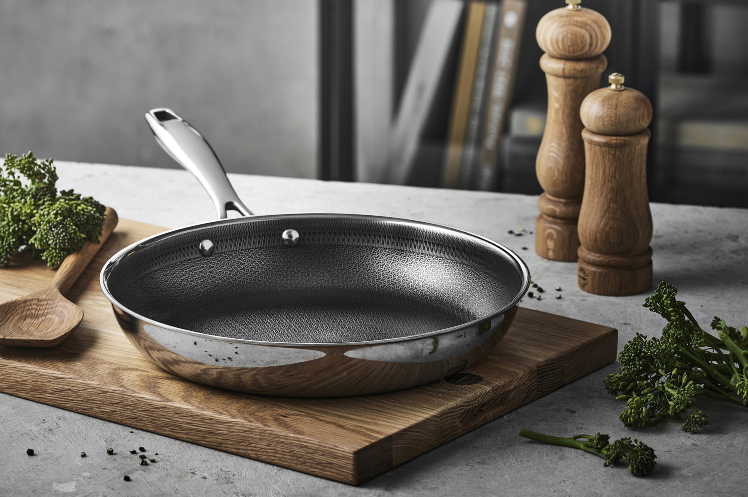 Pillivuyt Gourmet Paillon Hybrid 20+24+28 cm Rustfritt Stål Stekepannesett