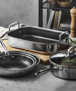 Pillivuyt Gourmet Paillon Hybrid 20+24+28 cm Rustfritt Stål Stekepannesett