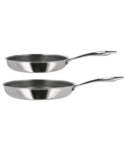 Pillivuyt Gourmet Paillon Hybrid 24+28 cm Rustfritt Stål Stekepannesett
