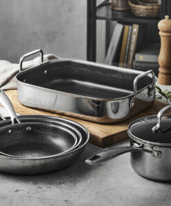 Pillivuyt Gourmet Paillon Hybrid 24+28 cm Rustfritt Stål Stekepannesett