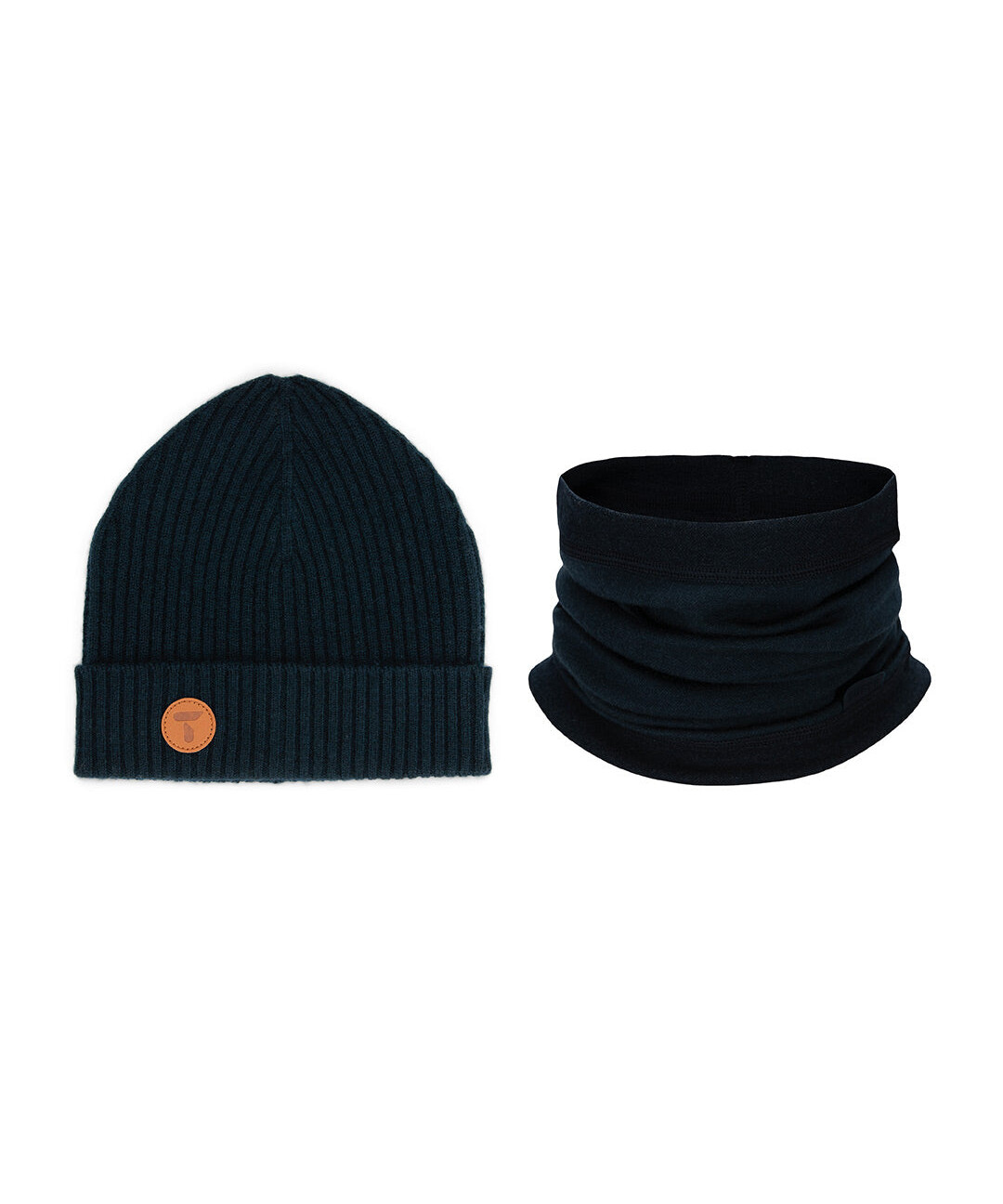 Tufte Wear Raven Merinoull Lue & Bambull Hals Gavesett