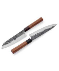 Örrefors Jernverk Hamret Knivsett Santoku- og Kokkekniv