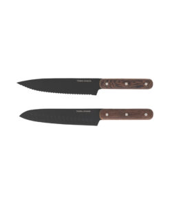 Örrefors Jernverk Blacksmith Knivsett med Skjærebrett