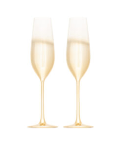 Lord Nelson Champagneglass Gull 2-pack