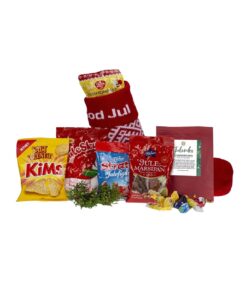 Julestrømpe med julegodt – Stor