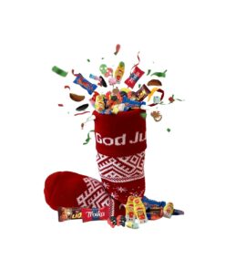 Julesokk med godterifavoritter 1,2 kg