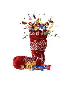 Julesokk med godterifavoritter 0,8 kg