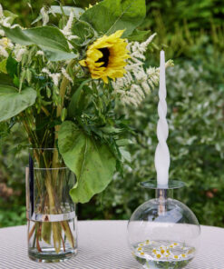 Sagaform Hold Glass og Metall Vase