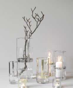 Sagaform Hold Glass og Metall Vase