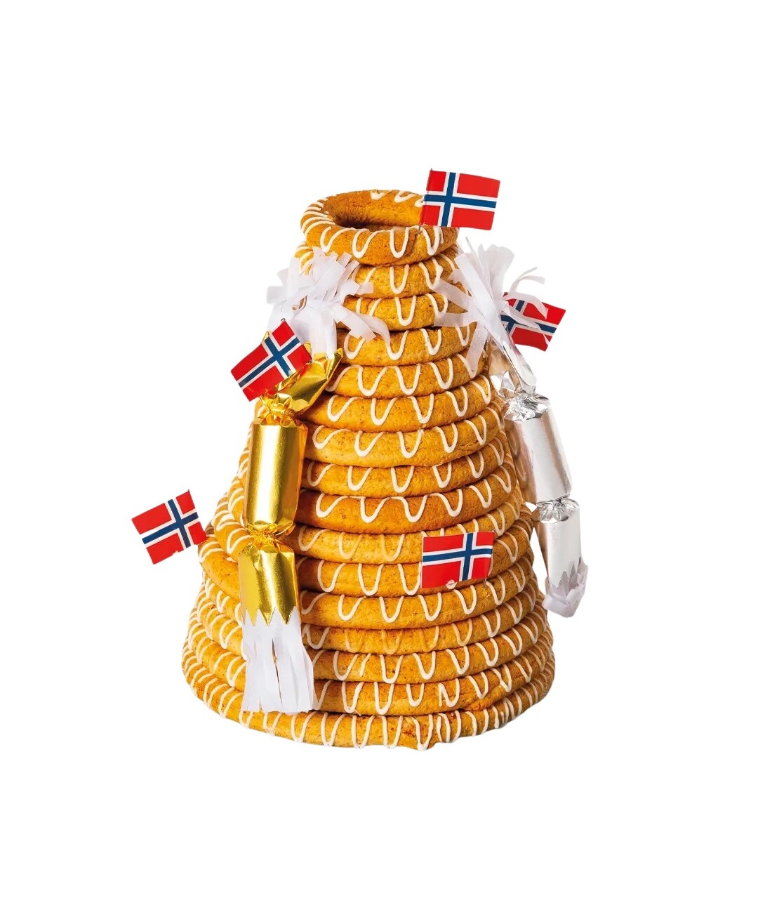 Kransekake – 18 ringer