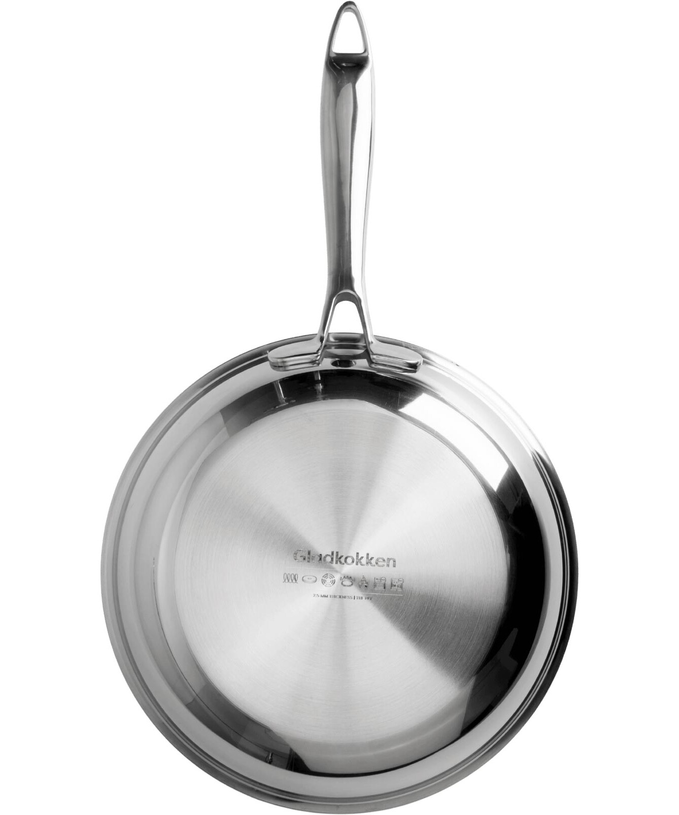 Gladkokken Hybrid Rustfritt Stål 24 cm Slipp-Lett Stekepanne