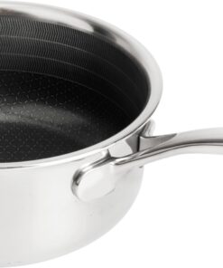 Gladkokken Hybrid 1.3L Slipp-Lett Kasserolle med Lokk