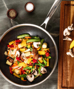 Gladkokken Hybrid Rustfritt Stål Ø28 Slipp-Lett Wok