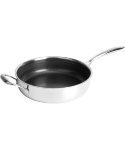 Gladkokken Hybrid Ø28 Slipp-Lett Sautépanne med Lokk